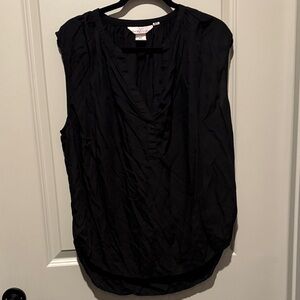 H&M Black Sleeveless Blouse